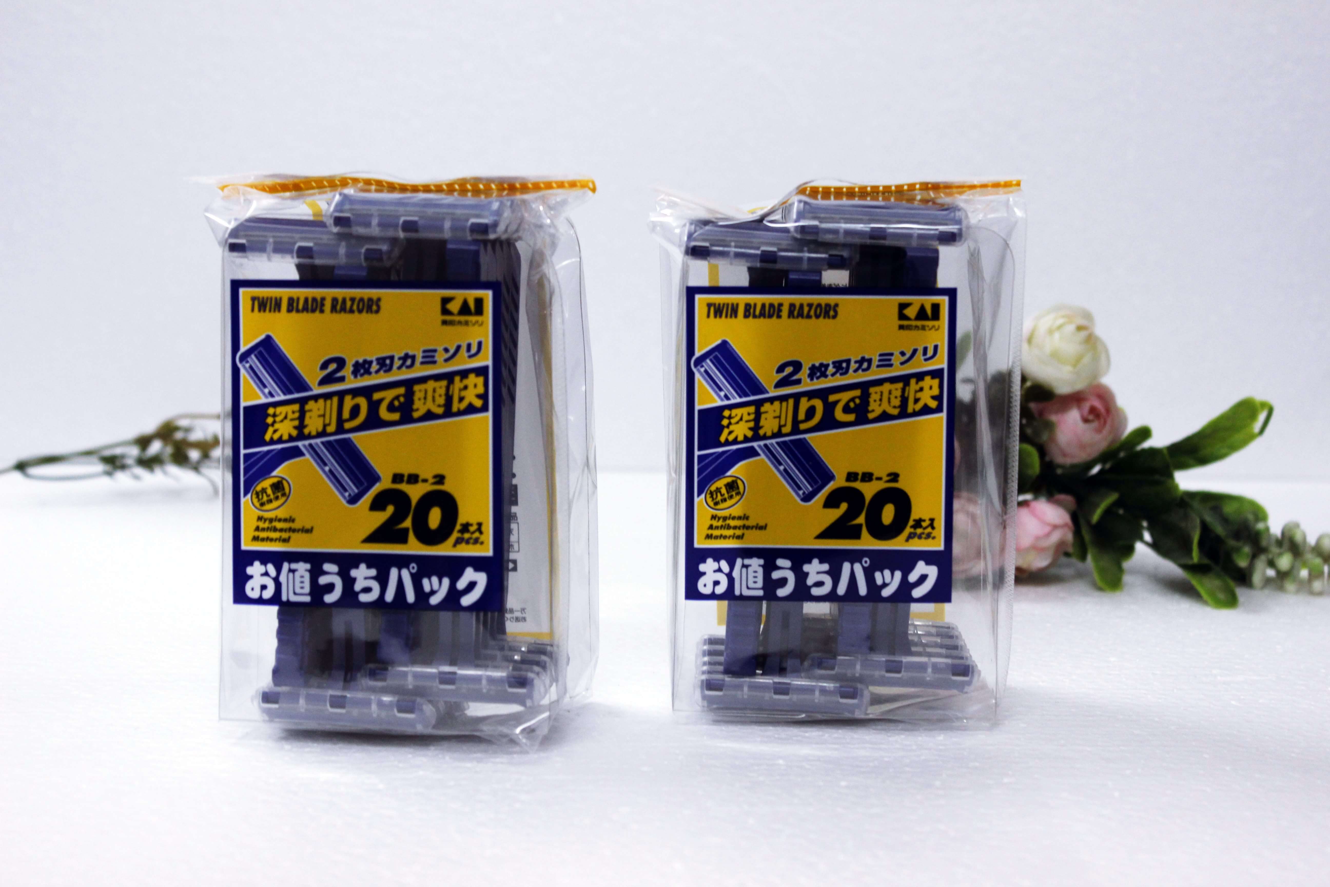 Set 20 dao cạo râu KAI Nhật Bản