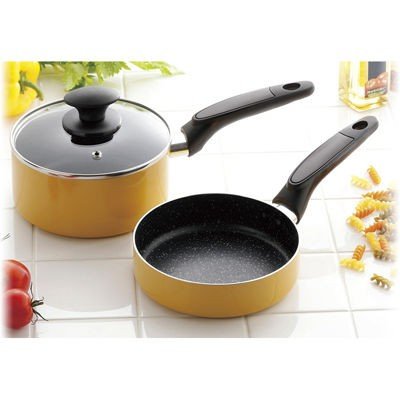 Set 2 nồi chảo 16cm kèm nắp đậy