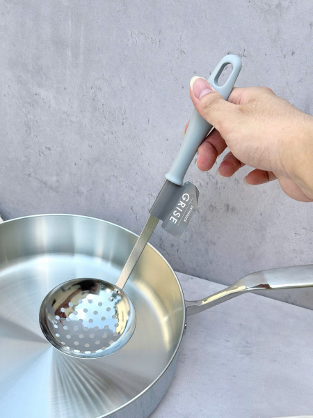 Muôi vớt inox tay cầm chống nóng Echo 27.5cm