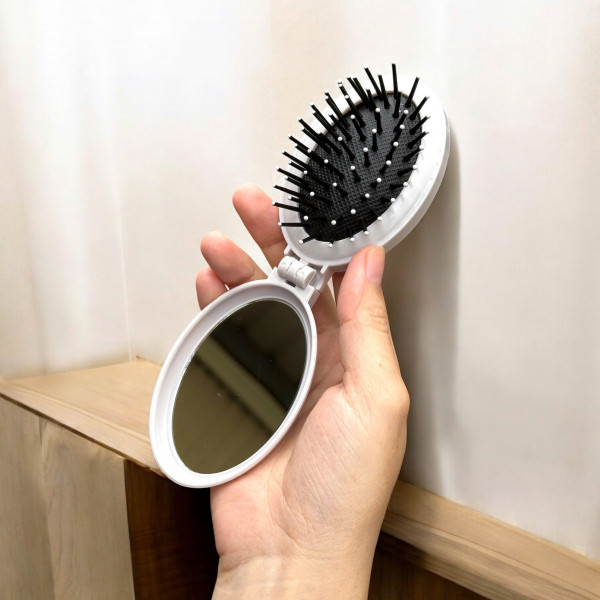 Bộ gương lược mini gấp gọn Seiwa Pro