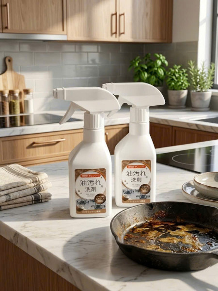 Nước xịt tẩy vết dầu mỡ cứng đầu Gel Corporation 300ml