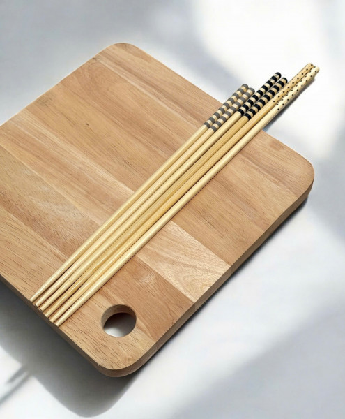 Set 3 đôi đũa làm bếp 3 kích cỡ 27cm-30cm-33cm Hayashi