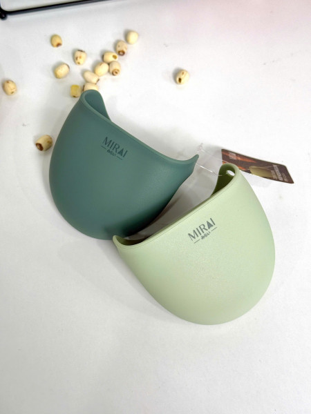Set 2 miếng lót tay cầm chống nóng silicone Mirai