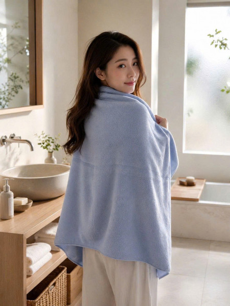 Khăn tắm Microfiber siêu mềm Okazaki  60x120cm 