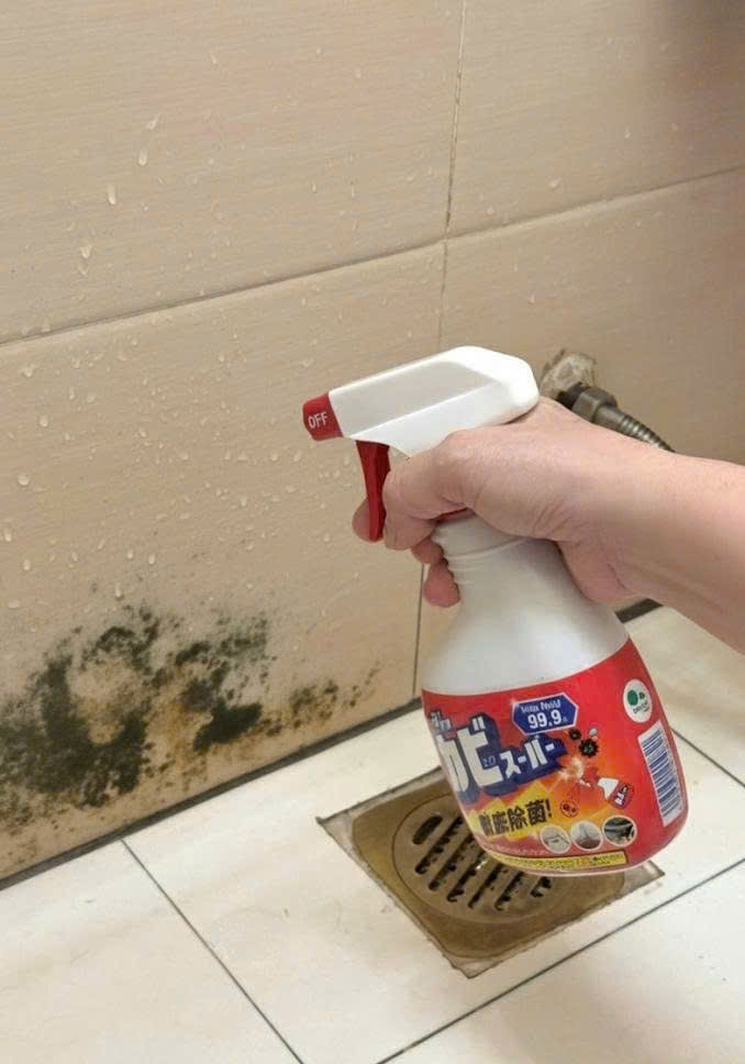 Chai xịt tẩy nấm mốc dạng bọt Mitsuei 400ml Nhật Bản