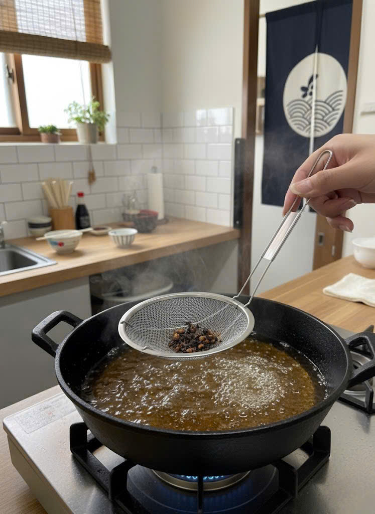 Dụng cụ vớt thực phẩm, trụng mỳ bún bằng inox Echo 11.5cm