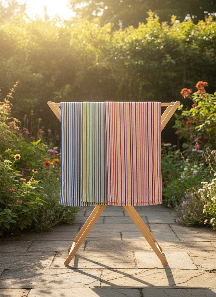 Khăn tắm thổ cẩm 100% cotton Hayashi 60x120cm