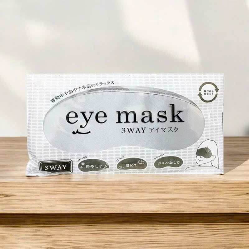 Miếng che mắt kèm túi chườm thư giãn dạng gel Marutatsu