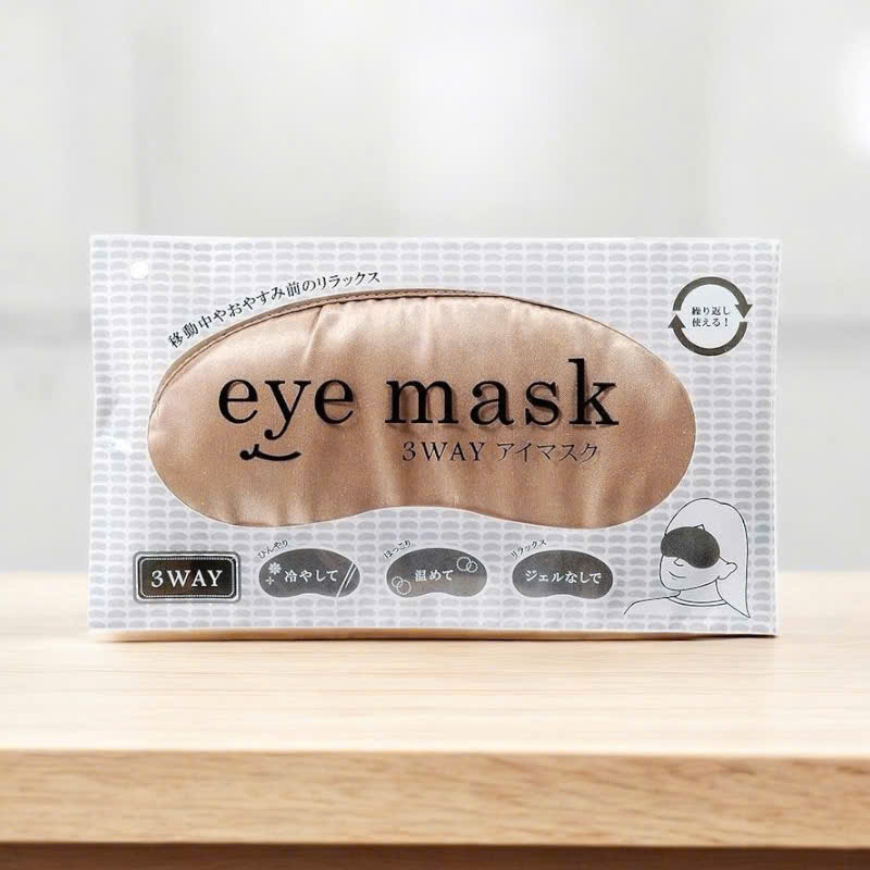 Miếng che mắt kèm túi chườm thư giãn dạng gel Marutatsu