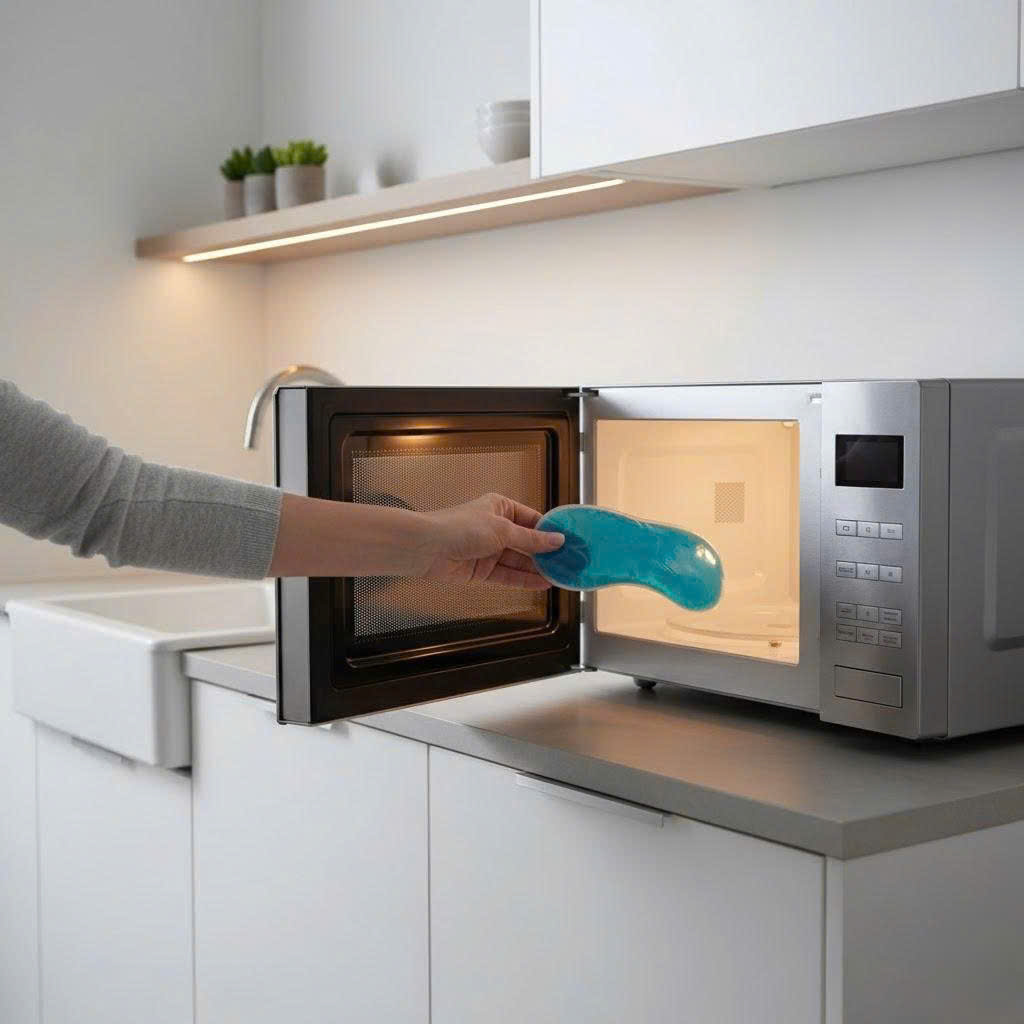 Miếng che mắt kèm túi chườm thư giãn dạng gel Marutatsu