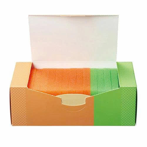 Hộp 18 miếng mút rửa bát, chà cọ đa năng My Pika