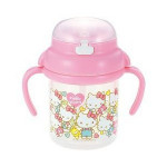 Bình nước vòi hút Hello Kitty