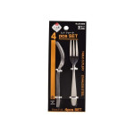 Set 4 dĩa inox ăn hoa quả