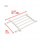 Kệ chia ngăn không cần khoan vít Heian, 35cm kéo dài 48cm (M3)