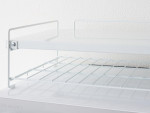 Kệ để đồ 2 tầng, chịu lực bằng inox
