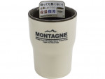 Cốc nhựa cách nhiệt màu be 320ml