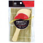 Mành cuộn Sushi bằng tre kèm muôi xới (cỡ vừa)