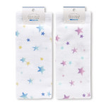 Khăn mặt cotton 2 lớp mẫu ngôi sao