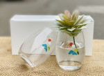 Set 3 cốc uống trà mẫu núi Phú Sĩ 200ml (Mẫu 1)