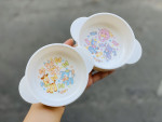 Bát ăn cho bé có quai cầm hình thú Nakano (mẫu mới)