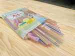 Set 80 ống hút bằng nhựa (cỡ vừa)