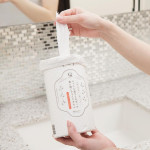 Set 100 khăn giấy cotton rửa mặt 