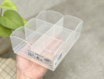 Hộp đựng tất đồ lót 6 ngăn dáng vuông
