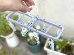 Móc treo đồ 8 kẹp chữ nhật Cocosora Kokubo (loại nhỏ)
