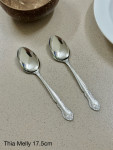Set 2 thìa inox cỡ trung Melly 17,5cm (Made in Japan)