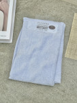 Khăn mặt cotton dáng dài siêu mịn Okazaki 34x76cm (màu tím)