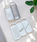 Set dụng cụ nạo sợi, cát lát hoa quả đa năng kèm hộp đựng Shimomura